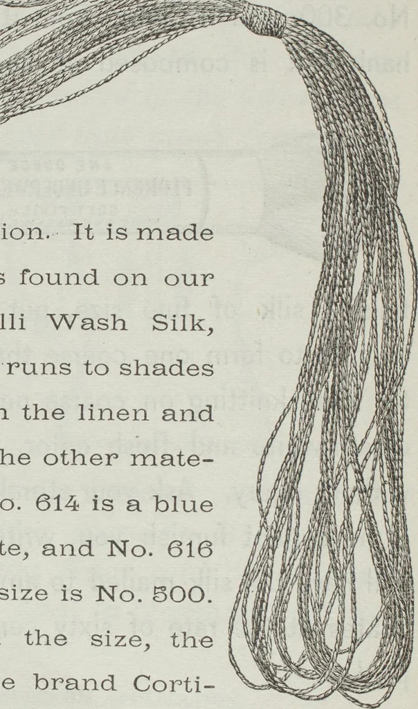 An illustration from Florence home needle-work, 1895, leaf 79