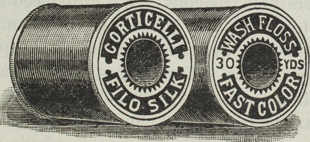 An illustration from Florence home needle-work, 1895, leaf 9
