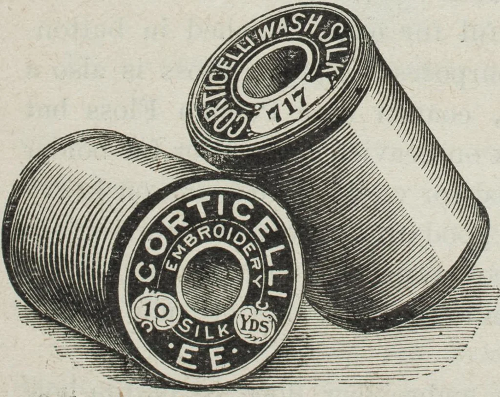 An illustration from Florence home needle-work, 1896, leaf 11