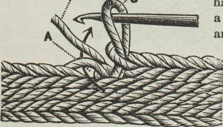 An illustration from Florence home needle-work, 1896, leaf 40