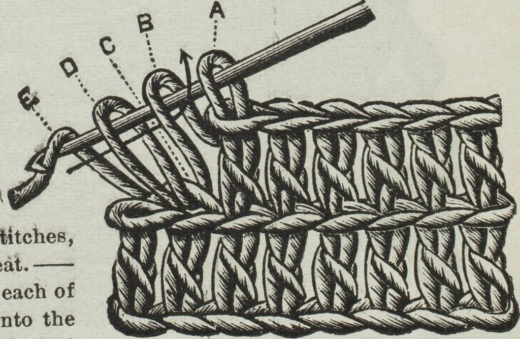 An illustration from Florence home needle-work, 1896, leaf 41