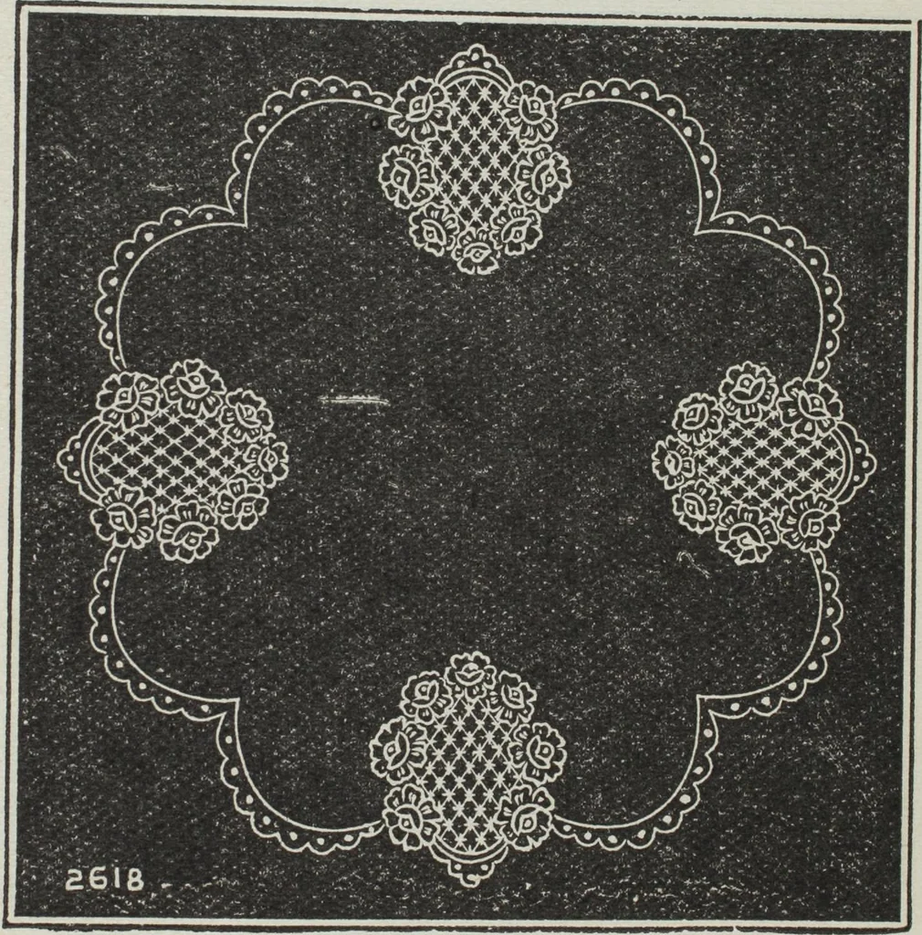 An illustration from Florence home needle-work, 1896, leaf 53