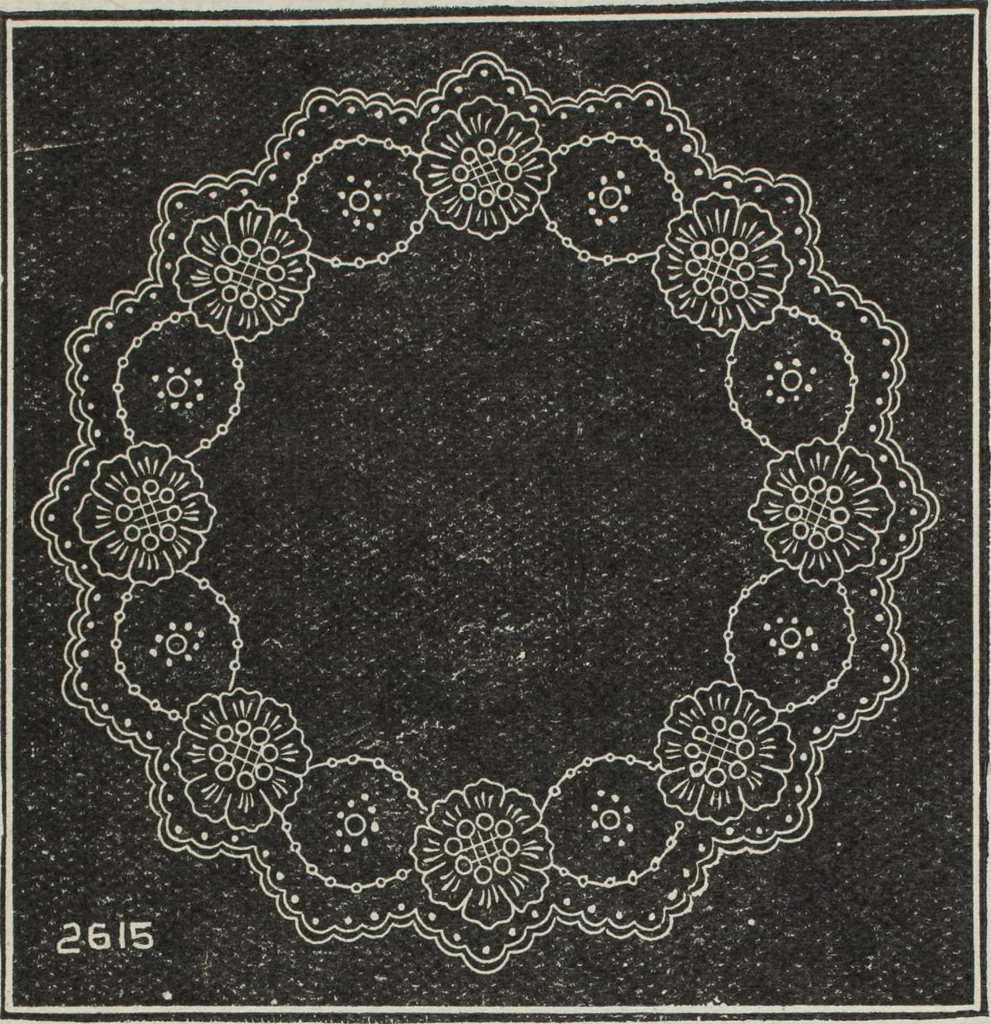 An illustration from Florence home needle-work, 1896, leaf 56