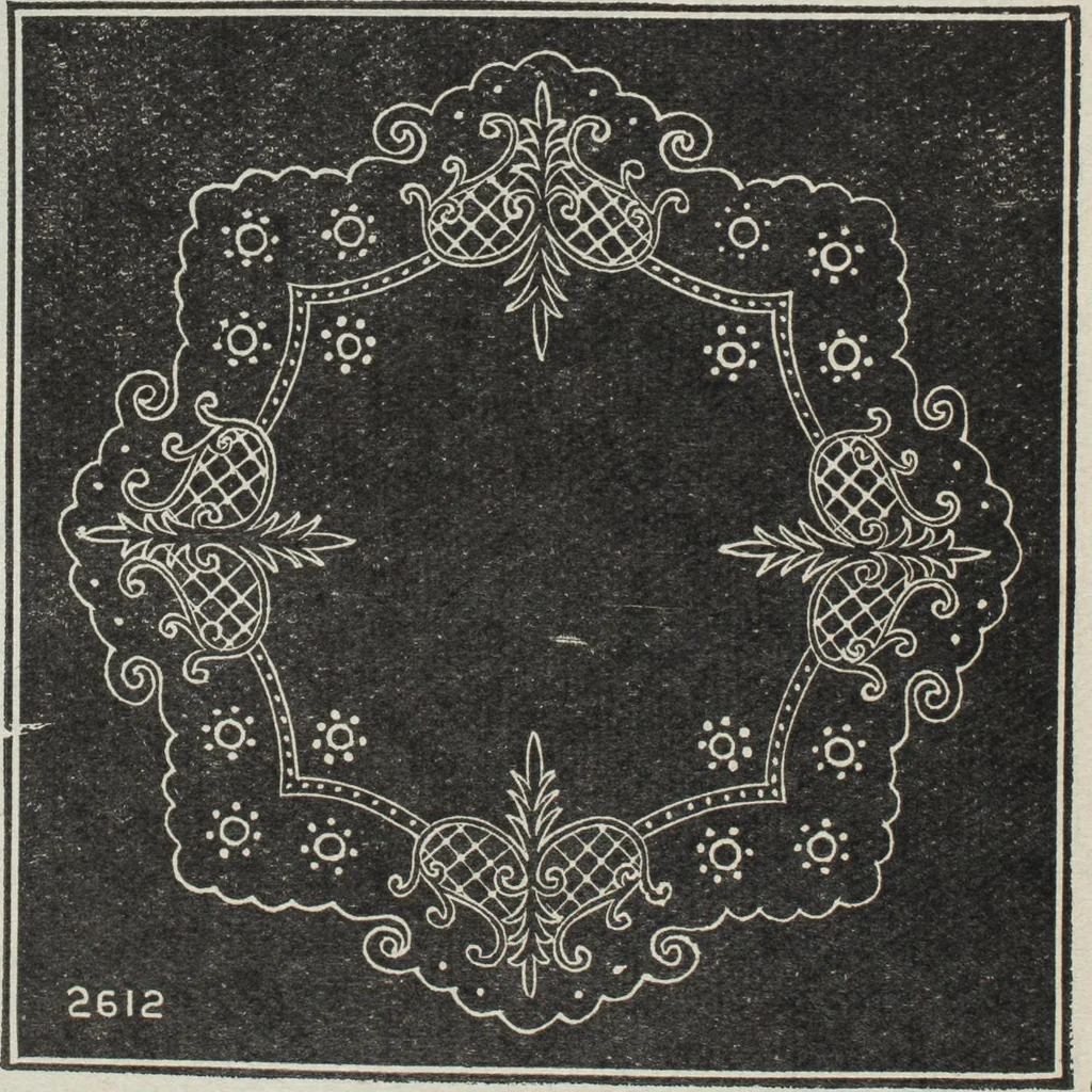 An illustration from Florence home needle-work, 1896, leaf 56