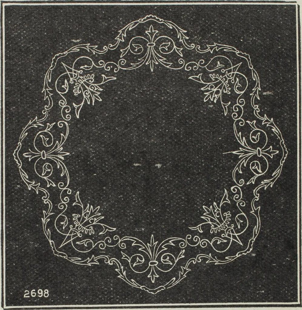 An illustration from Florence home needle-work, 1896, leaf 57