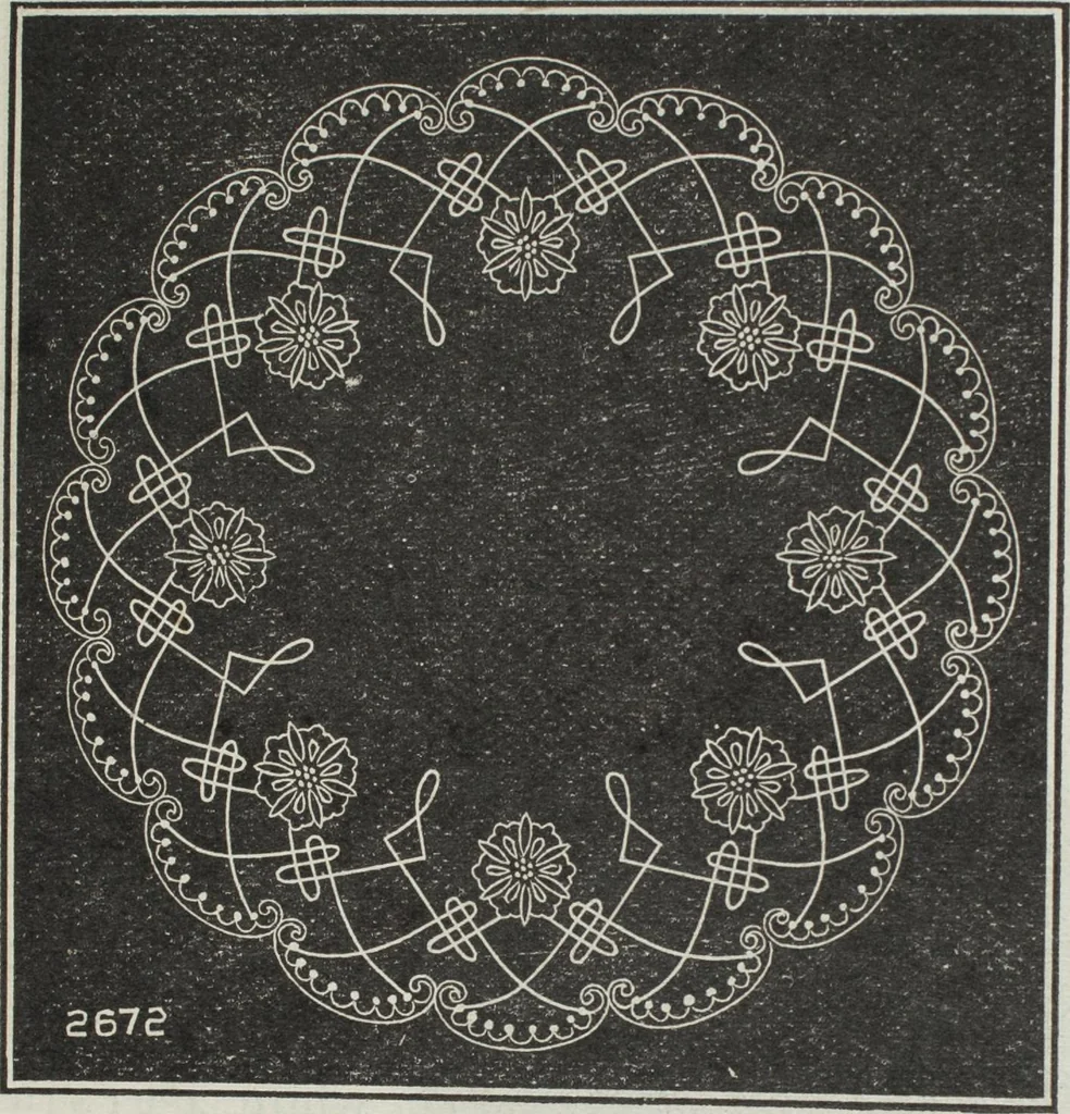 An illustration from Florence home needle-work, 1896, leaf 58