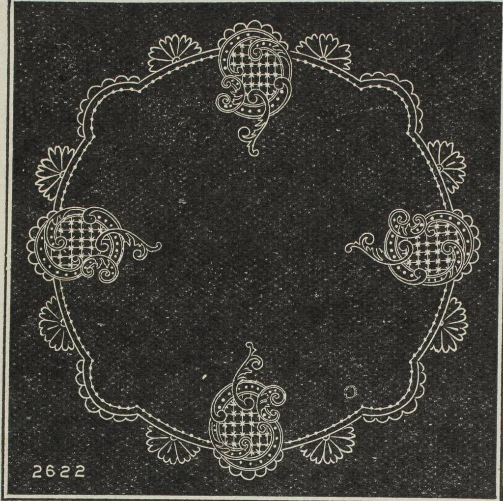 An illustration from Florence home needle-work, 1896, leaf 60