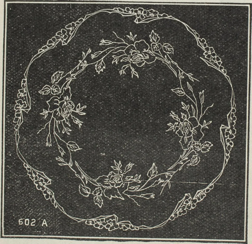 An illustration from Florence home needle-work, 1896, leaf 64