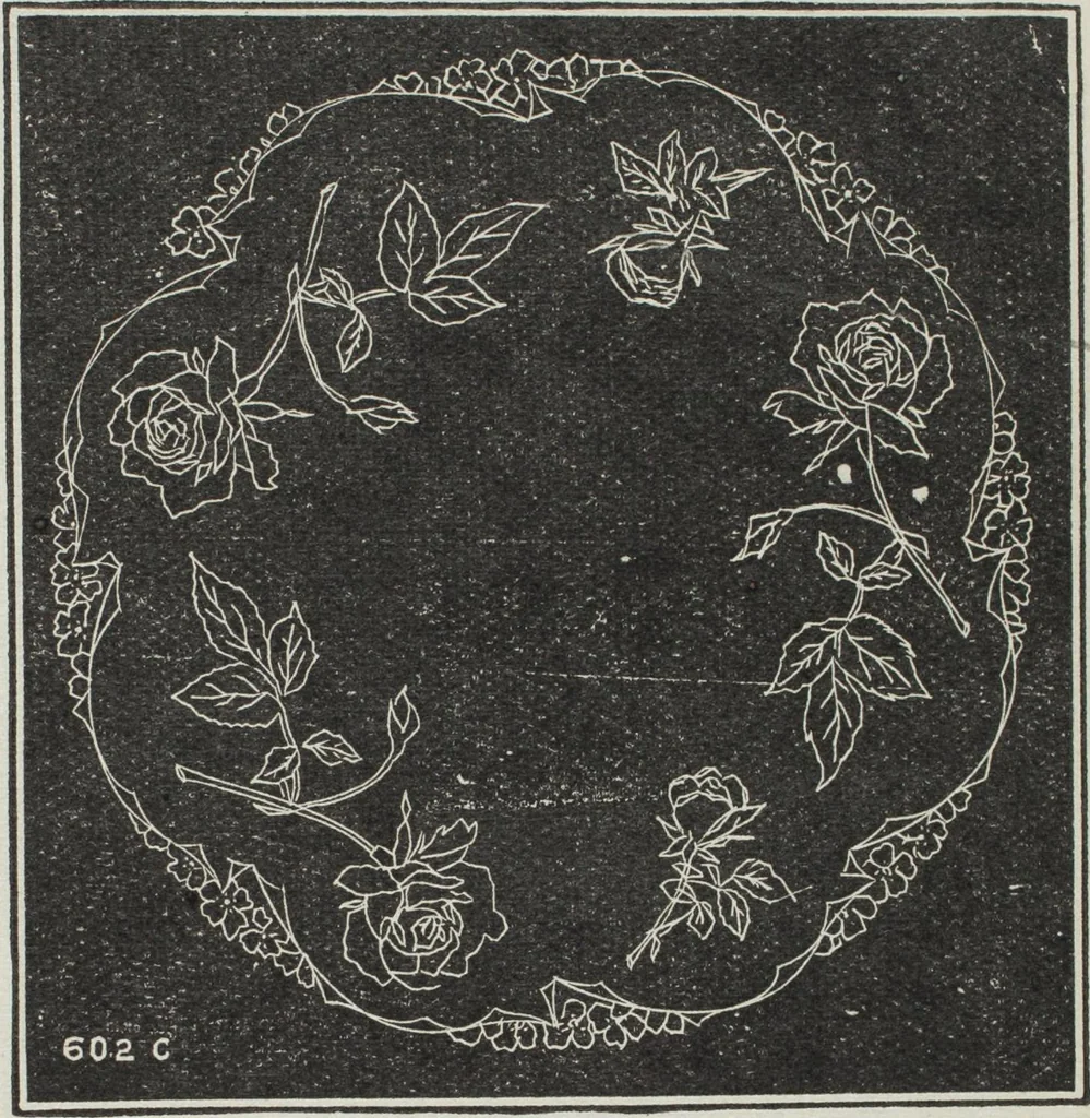 An illustration from Florence home needle-work, 1896, leaf 65