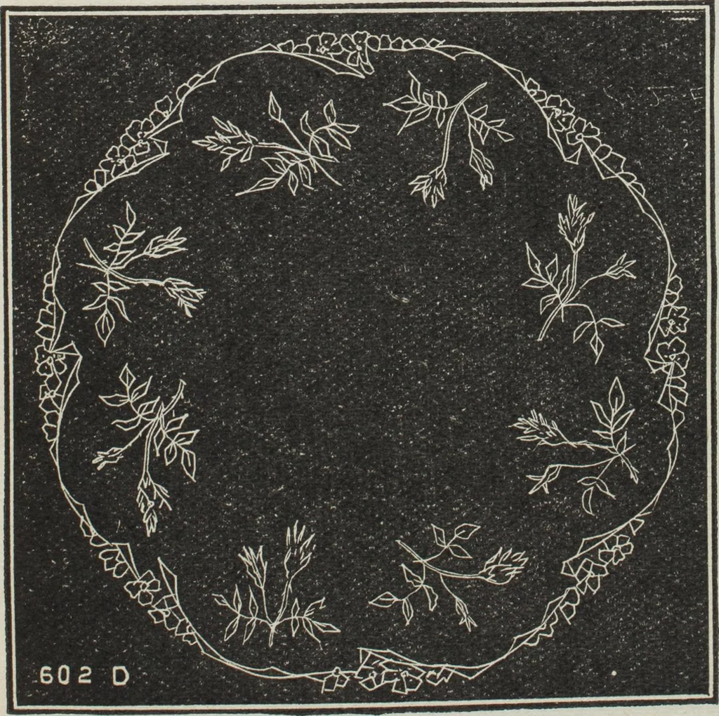 An illustration from Florence home needle-work, 1896, leaf 65