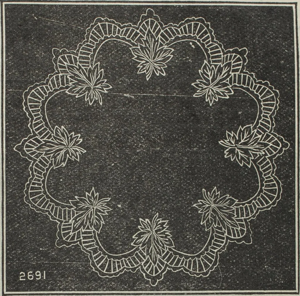 An illustration from Florence home needle-work, 1896, leaf 71