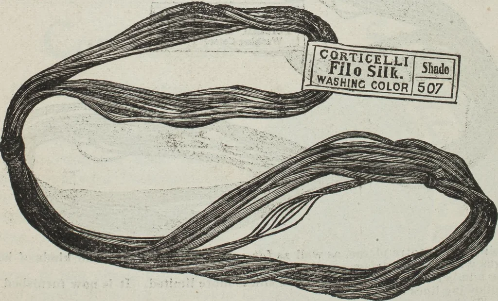An illustration from Florence home needle-work, 1896, leaf 89