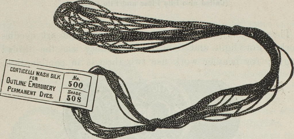 An illustration from Florence home needle-work, 1896, leaf 90