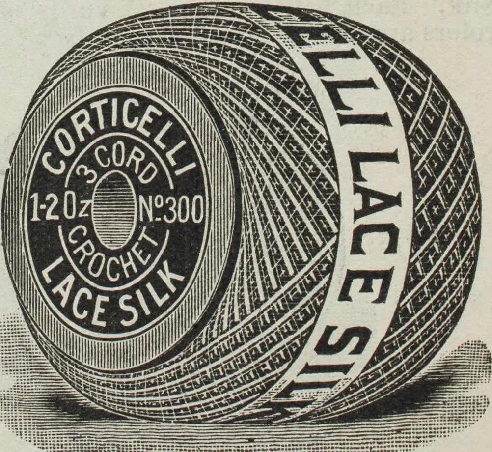 An illustration from Florence home needle-work, 1896, leaf 91