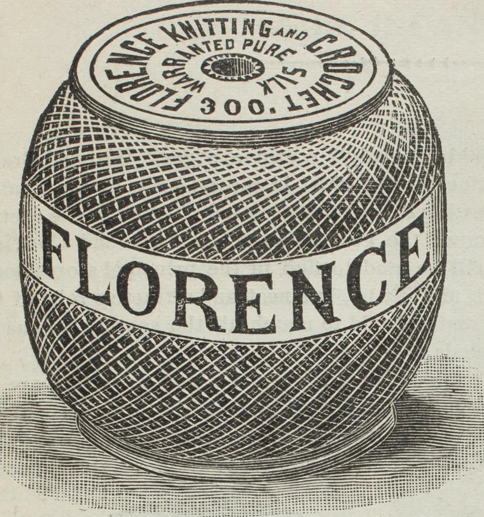 An illustration from Florence home needle-work, 1896, leaf 93