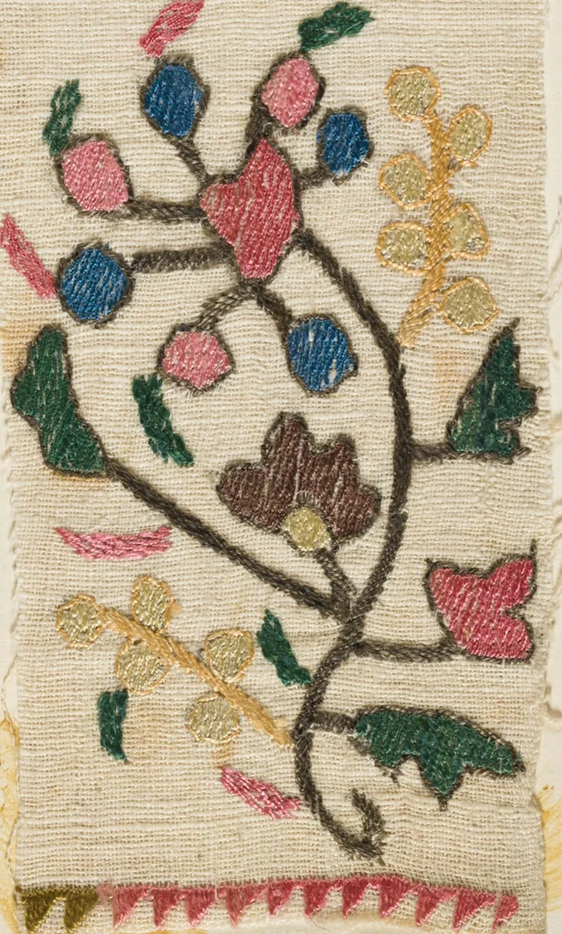 An illustration from [Embroidery sample book], 1800, leaf 20