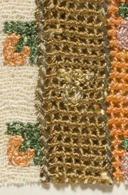 An illustration from [Embroidery sample book], 1800, leaf 27