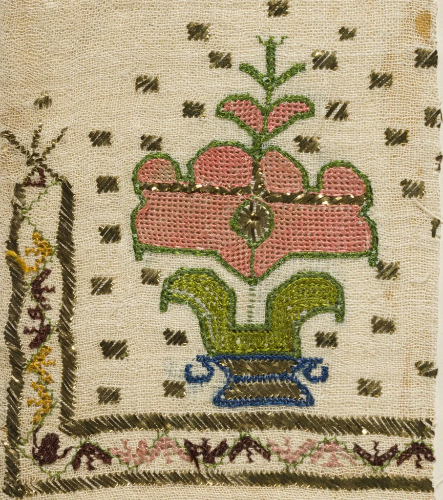 An illustration from [Embroidery sample book], 1800, leaf 29