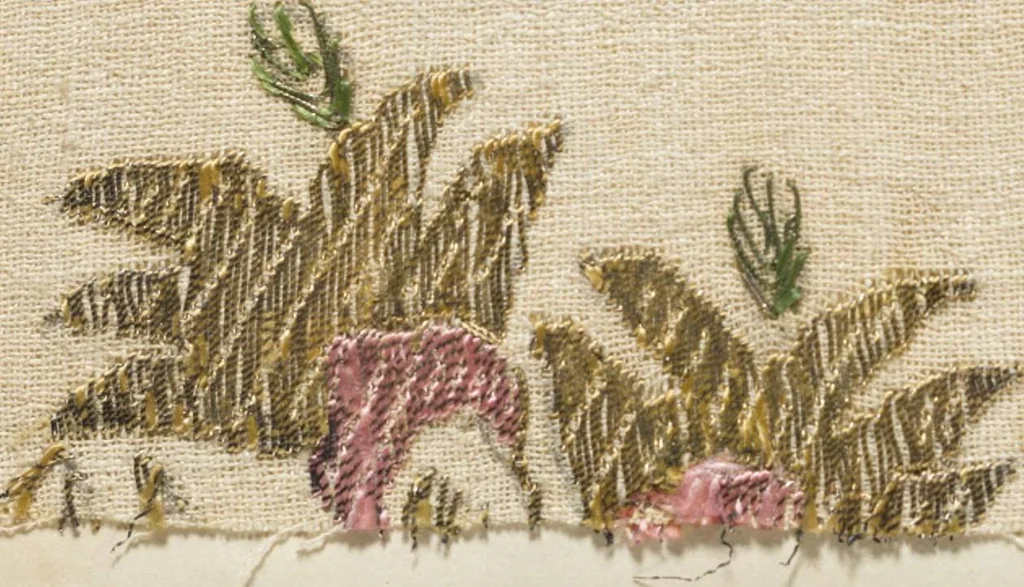 An illustration from [Embroidery sample book], 1800, leaf 31
