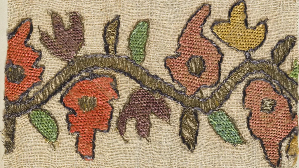 An illustration from [Embroidery sample book], 1800, leaf 32
