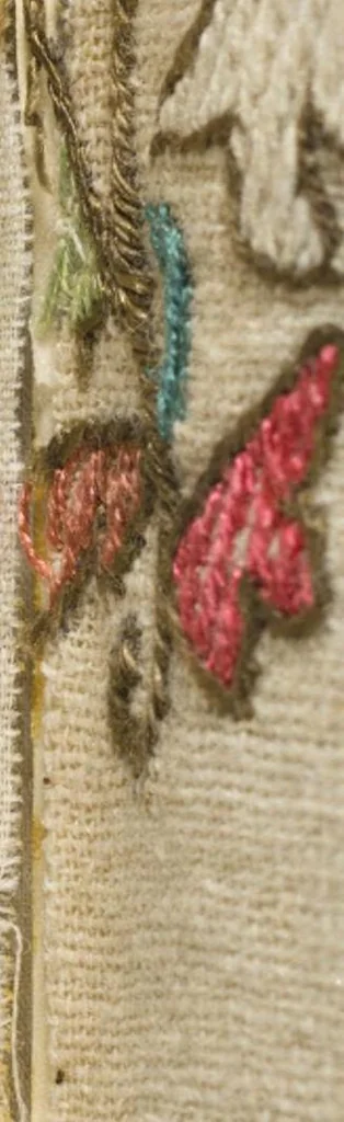 An illustration from [Embroidery sample book], 1800, leaf 9