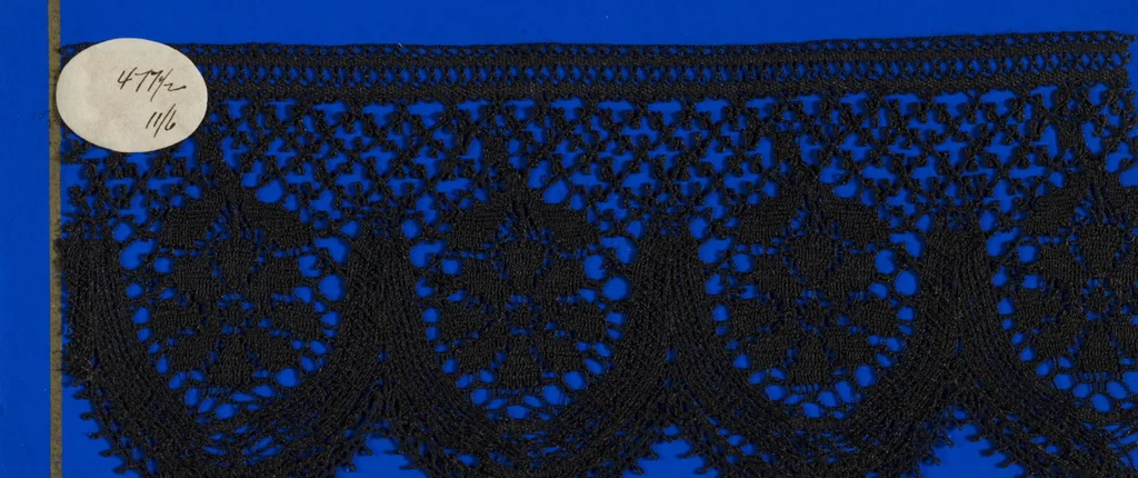 An illustration from Lace sample book, 1900, leaf 8
