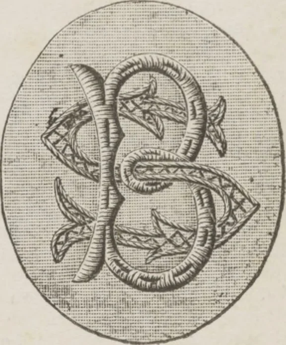 An illustration from Complete guide to the work-table : containing instructions in Berlin work, crochet, drawn-thread work, embroidery, knitting, knotting or macrame, lace, netting, poonah painting, & tatting, with numerous illustrations and coloured designs, 1884, leaf 11