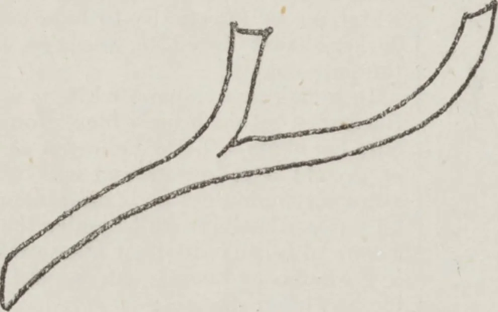 An illustration from Complete guide to the work-table : containing instructions in Berlin work, crochet, drawn-thread work, embroidery, knitting, knotting or macrame, lace, netting, poonah painting, & tatting, with numerous illustrations and coloured designs, 1884, leaf 95