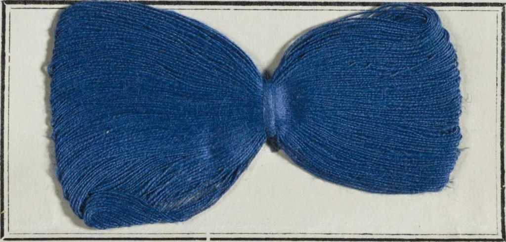 An illustration from New products manufactured by Farbwerke vorm. Meister Lucius & Brüning, Hoechst on the Main, Germany., 1900, leaf 128