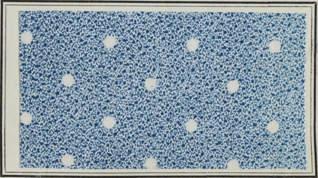 An illustration from New products manufactured by Farbwerke vorm. Meister Lucius & Brüning, Hoechst on the Main, Germany., 1900, leaf 136