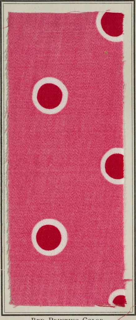 An illustration from New products manufactured by Farbwerke vorm. Meister Lucius & Brüning, Hoechst on the Main, Germany., 1900, leaf 16