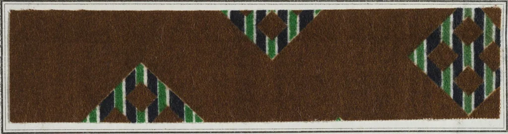 An illustration from New products manufactured by Farbwerke vorm. Meister Lucius & Brüning, Hoechst on the Main, Germany., 1900, leaf 28