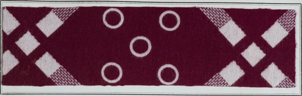 An illustration from New products manufactured by Farbwerke vorm. Meister Lucius & Brüning, Hoechst on the Main, Germany., 1900, leaf 36