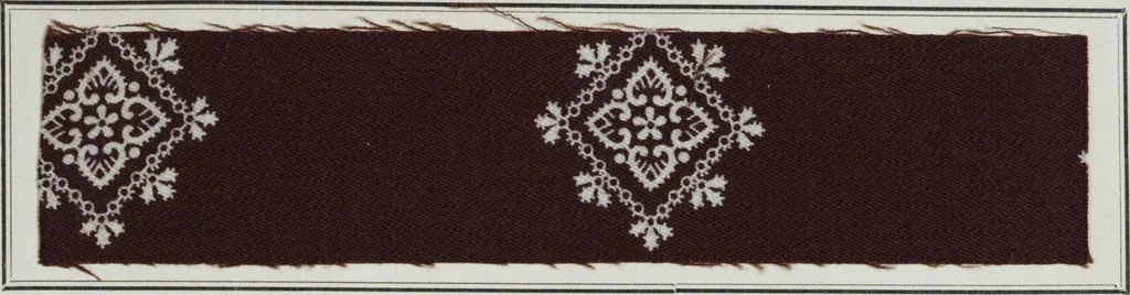 An illustration from New products manufactured by Farbwerke vorm. Meister Lucius & Brüning, Hoechst on the Main, Germany., 1900, leaf 56