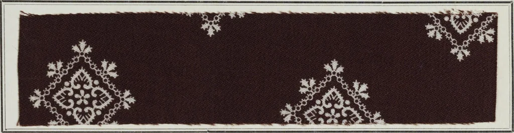 An illustration from New products manufactured by Farbwerke vorm. Meister Lucius & Brüning, Hoechst on the Main, Germany., 1900, leaf 56