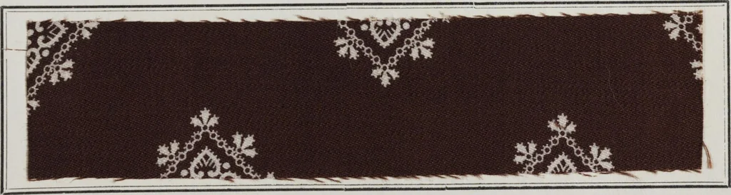 An illustration from New products manufactured by Farbwerke vorm. Meister Lucius & Brüning, Hoechst on the Main, Germany., 1900, leaf 56
