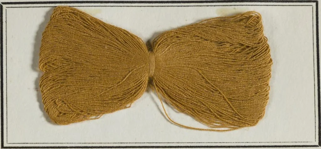 An illustration from New products manufactured by Farbwerke vorm. Meister Lucius & Brüning, Hoechst on the Main, Germany., 1900, leaf 84