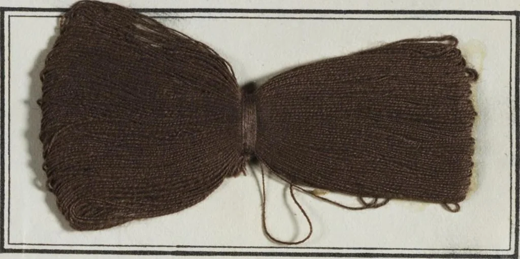 An illustration from New products manufactured by Farbwerke vorm. Meister Lucius & Brüning, Hoechst on the Main, Germany., 1900, leaf 94