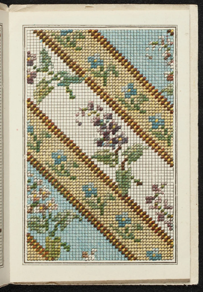 An illustration from Album de tapisserie, 1870, leaf 4