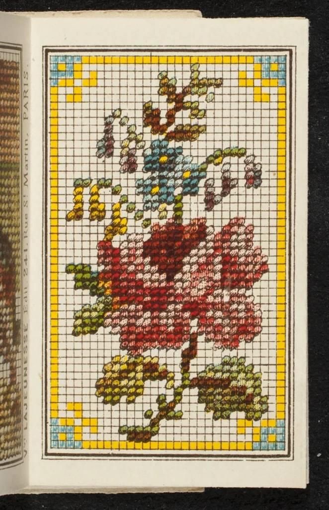 An illustration from Album de tapisserie, 1870, leaf 2