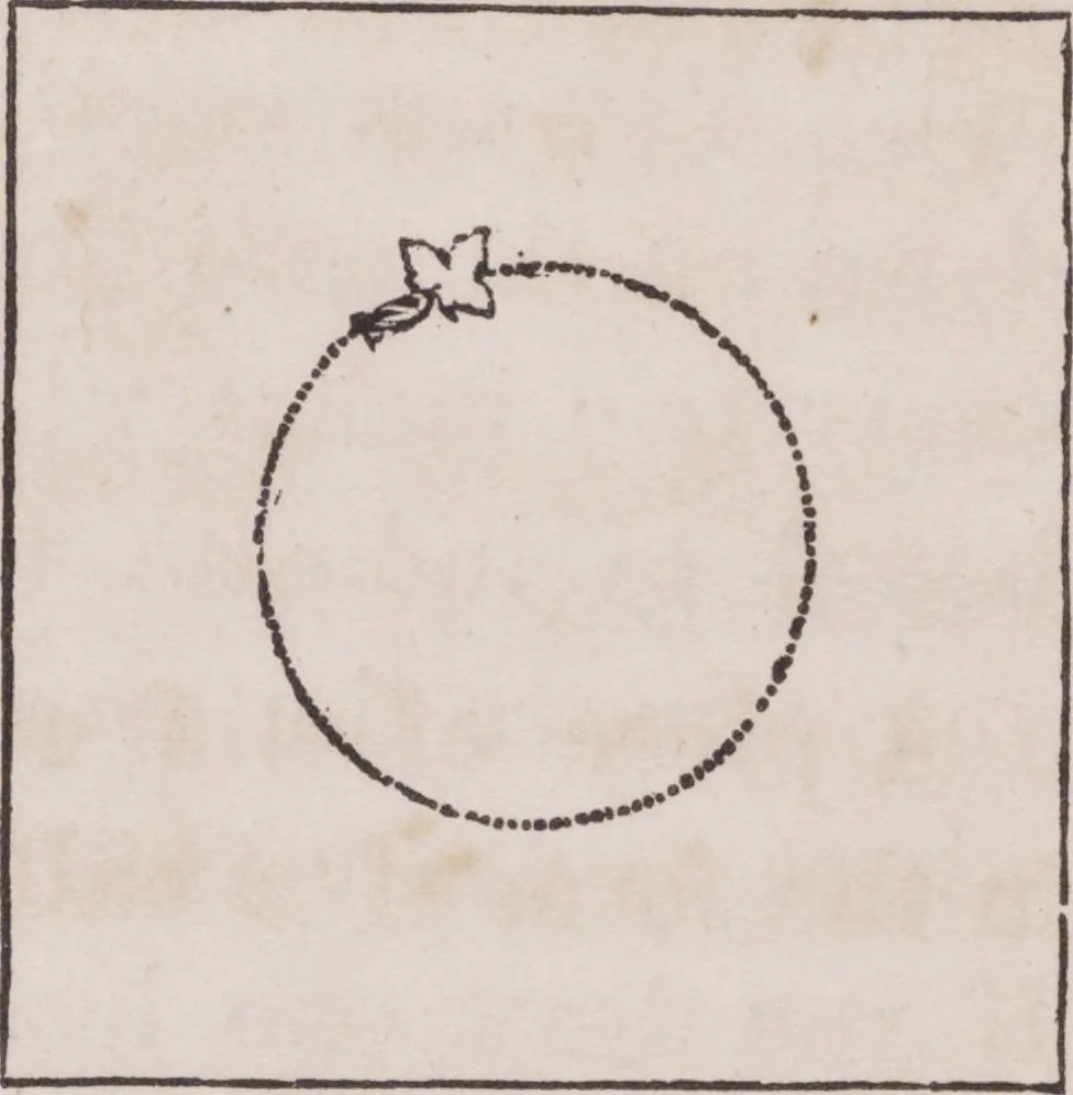 An illustration from Leaf and flower pictures, and how to make them, 1859, leaf 45