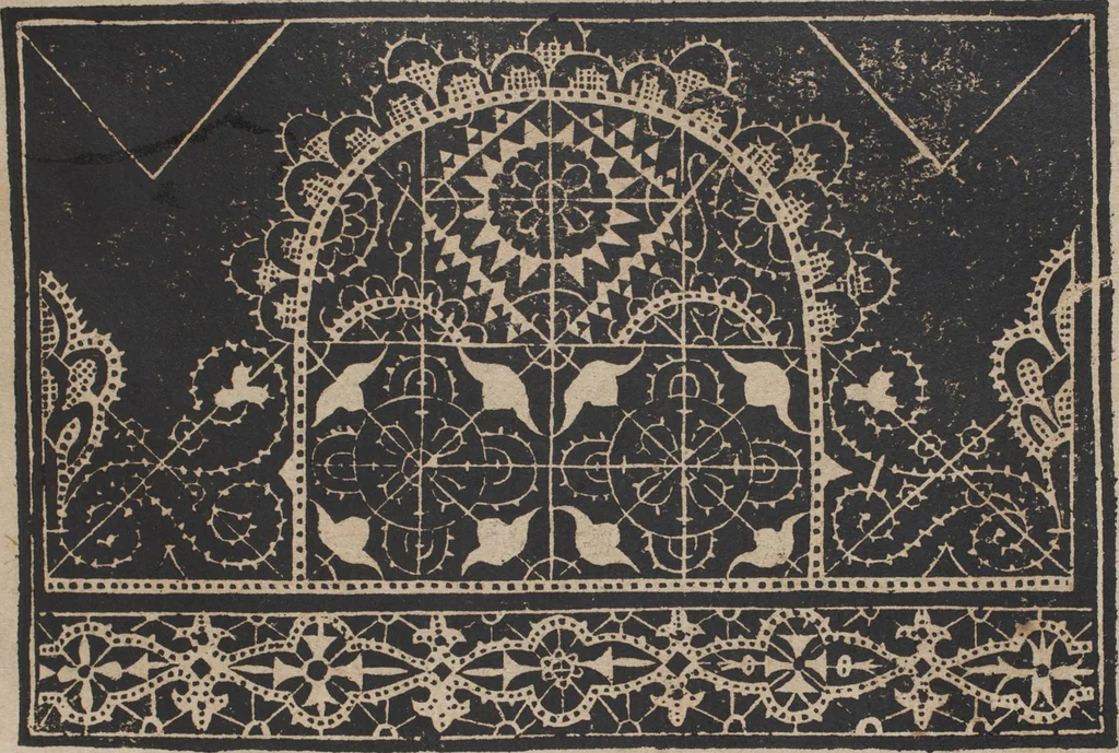 An illustration from Schön neues Modelbuch, 1601, leaf 100