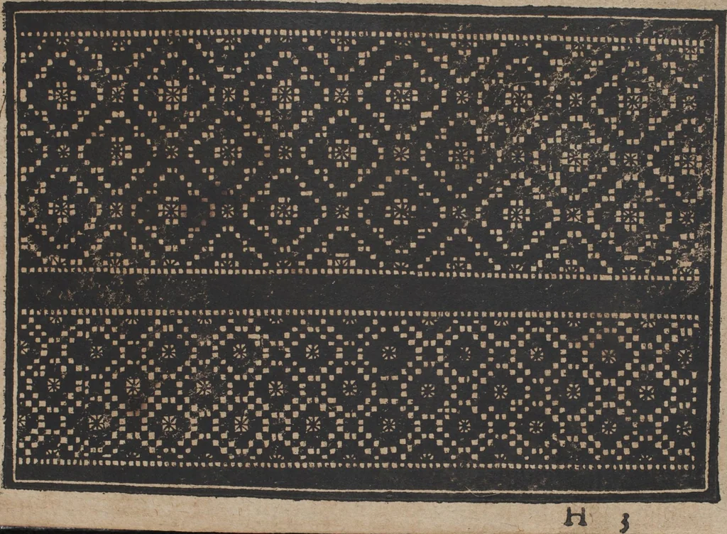 An illustration from Schön neues Modelbuch, 1601, leaf 118