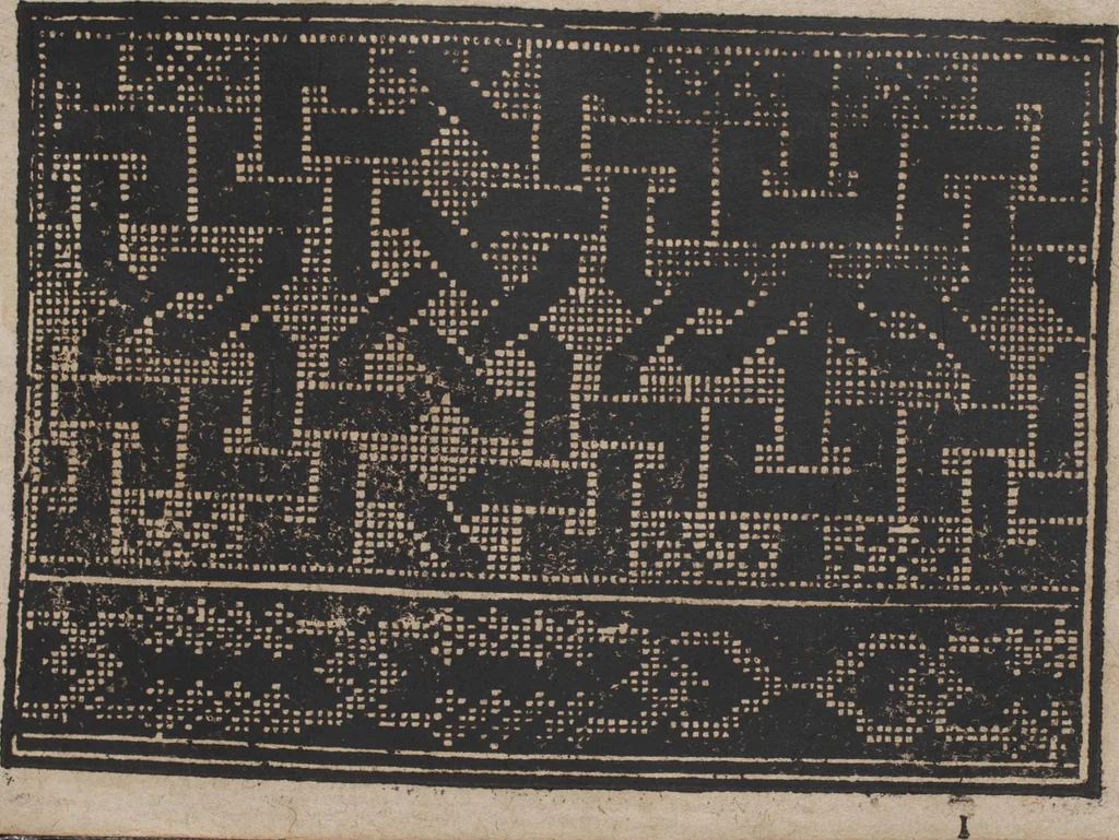 An illustration from Schön neues Modelbuch, 1601, leaf 130