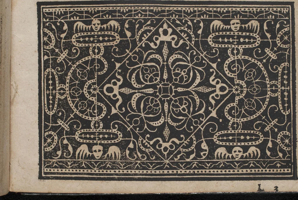 An illustration from Schön neues Modelbuch, 1601, leaf 166