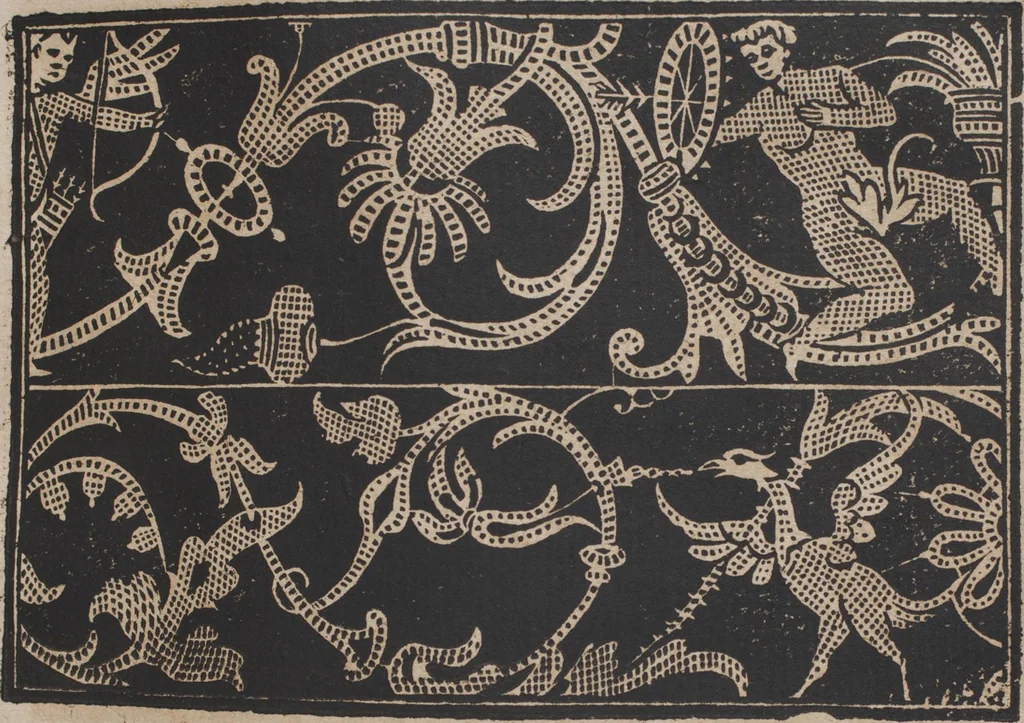 An illustration from Schön neues Modelbuch, 1601, leaf 172
