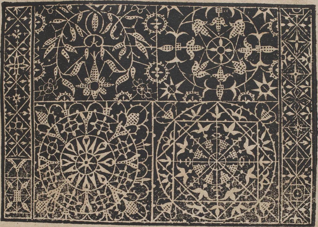 An illustration from Schön neues Modelbuch, 1601, leaf 174