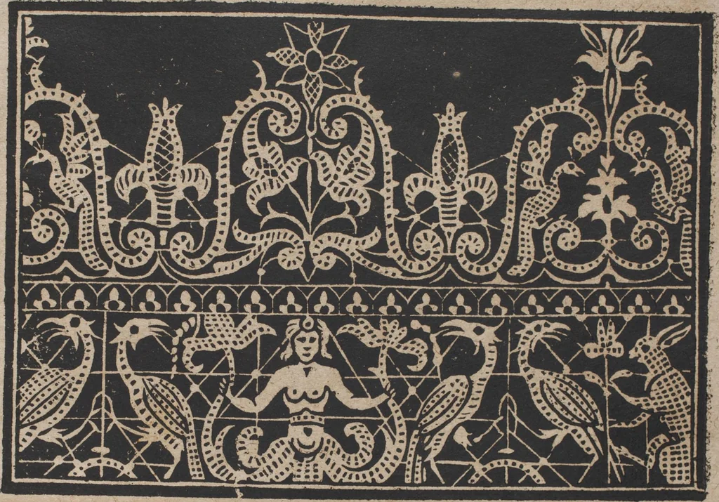 An illustration from Schön neues Modelbuch, 1601, leaf 180