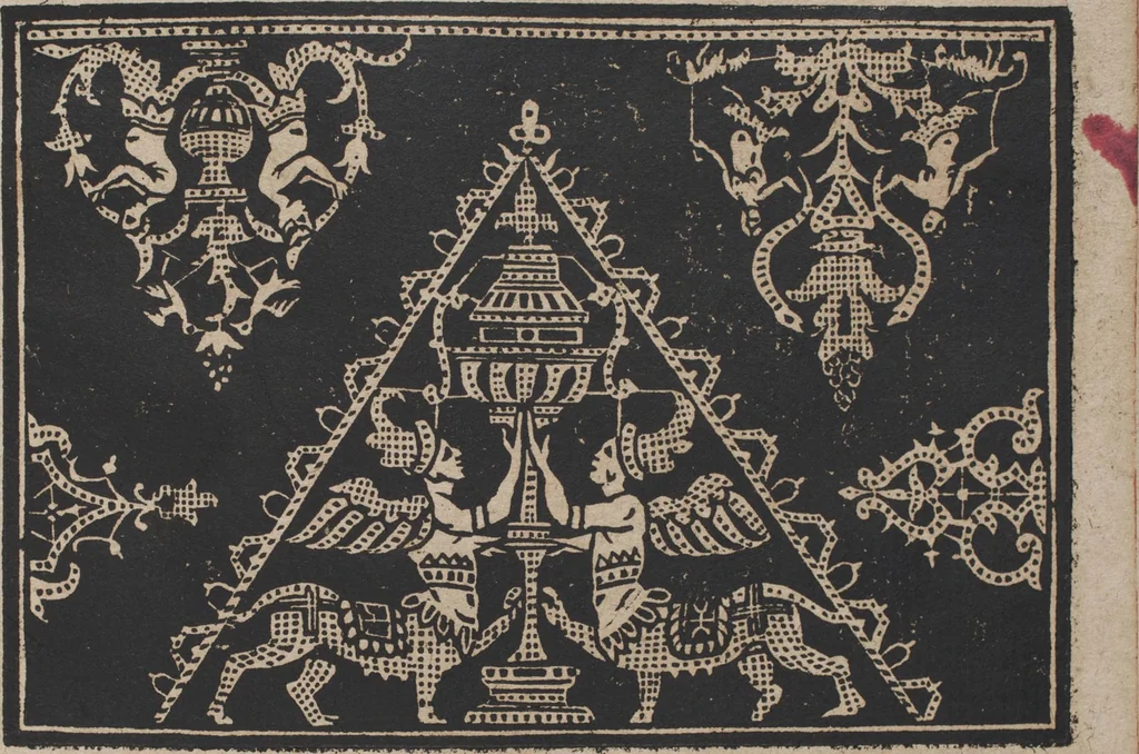An illustration from Schön neues Modelbuch, 1601, leaf 184