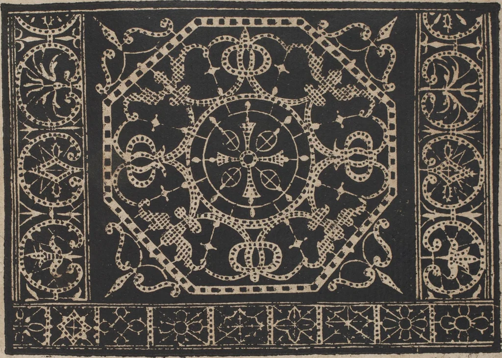 An illustration from Schön neues Modelbuch, 1601, leaf 186